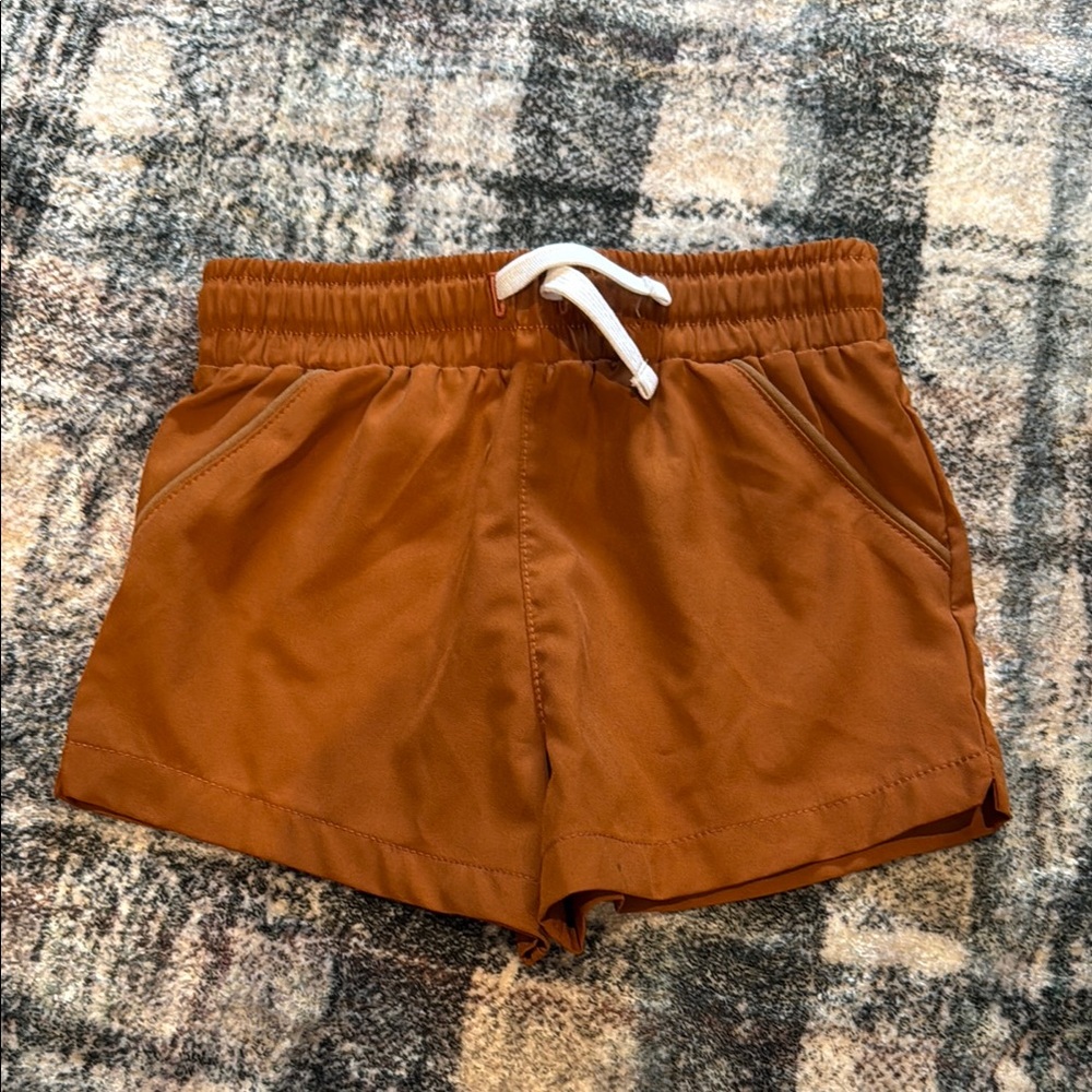 NWOT 3/4 Orange Casual Shorts